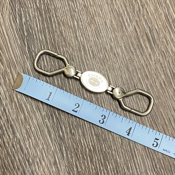 Vtg Chaps Ralph Lauren Keychain Double Clasp GUC - Picture 4 of 4